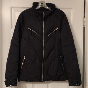 Black winter jacket